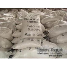 Purity 99% Anhydrous Sodium Sulphate, pH6-8 Na2so4